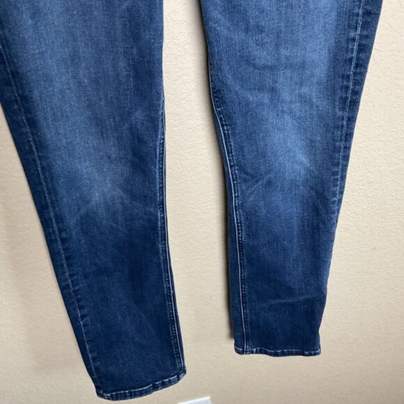 MOTHER Womens The Mid Rise Dazzler Ankle Jean Denim Teaming Up Size 29 - Picture 4 of 8